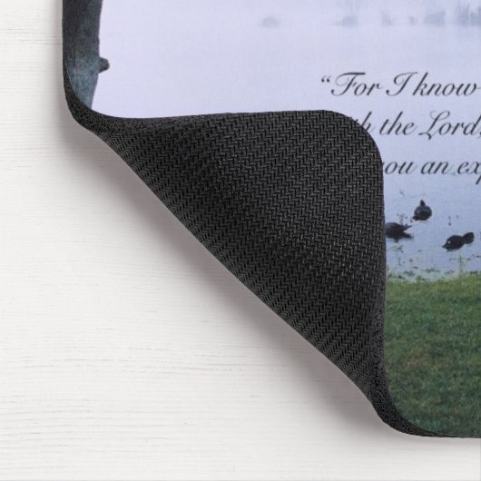 Jeremias-29:11 Schrift Mousepad (Ecke)