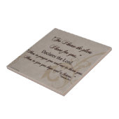 Jeremias-29:11 Schrifts-Geschenk Fliese (Seite)