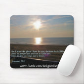 Jeremias-29:11 Sonnenaufgang Mousepad (Mit Mouse)