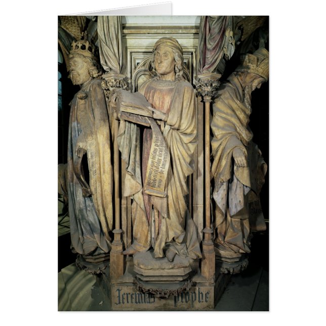 Jeremias, David und Zacharias (Vorne)