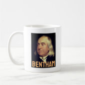 Jeremy Bentham Kaffeetasse (Links)
