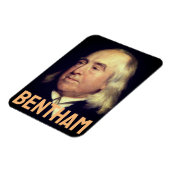 Jeremy Bentham Magnet (Linke Seite)