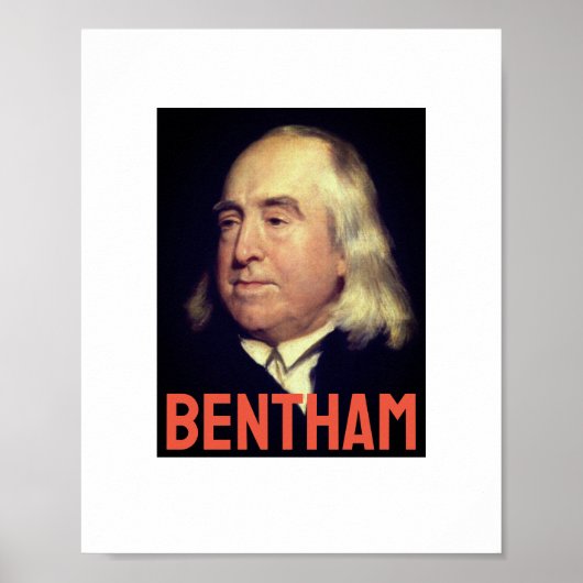 Jeremy Bentham Poster (Vorne)