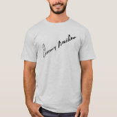 Jeremy Bentham Signature T - Shirt (Vorderseite)