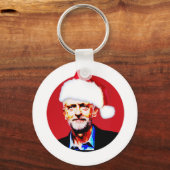 Jeremy Corbyn - Christmas Keyring Schlüsselanhänger (Vorderseite)