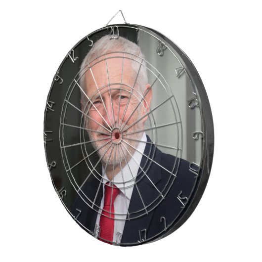 Jeremy Corbyn Dartscheibe (Vorderseite rechts)