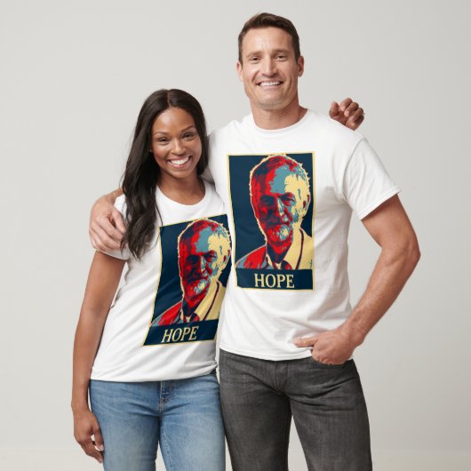 Jeremy corbyn Hoffnungst-shirt addieren Ihren Text T-Shirt (Unisex)