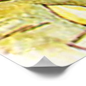 Jeremy Fisher auf einem Lily-Pad von Beatrix Potte Poster (Ecke)