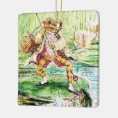 “Jeremy Fisher Catches a Fish” by Beatrix Potter Keramikornament (Links)