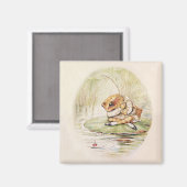 "Jeremy Fisher on a Lilypad" von Beatrix Potter Magnet (Vorderseite/Rückseite)