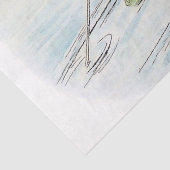 Jeremy Fisher Poles auf einem Lily Pad Seidenpapier (Detail)