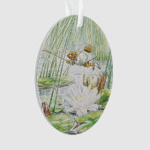 Jeremy Fisher Takes a Great Leap by Beatrix Potter Ornament (Vorderseite)