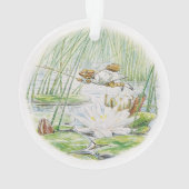 Jeremy Fisher Takes a Great Leap by Beatrix Potter Ornament (Rückseite)