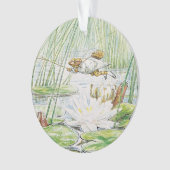 Jeremy Fisher Takes a Great Leap by Beatrix Potter Ornament (Vorderseite)