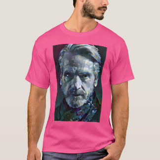Jeremy Irons Portrait T-Shirt