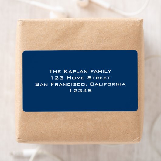 Jeremy Return Address Label (Insitu)