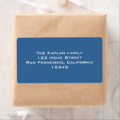 Jeremy Return Address Label (Insitu)