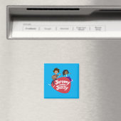 Jeremy und Jazzy Button Magnet (In Situ (Geschirrspüler))