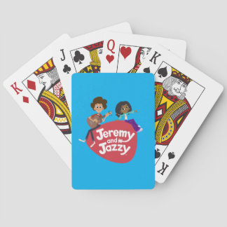 Jeremy und Jazzy Button Spielkarten