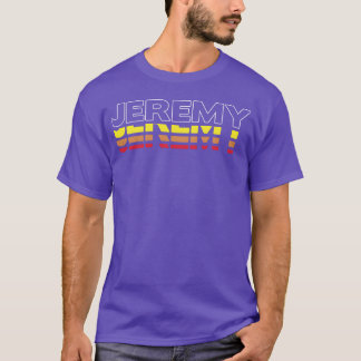 Jeremy Vorname Lustig Vintage Sonnenuntergang Jere T-Shirt