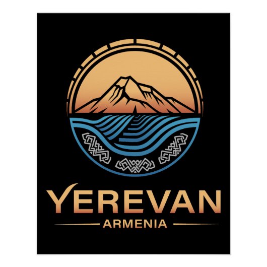 Jerewan Armenien Poster (Vorderseite)