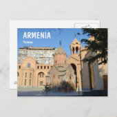 Jerewan, Armenien Postkarte (Vorne/Hinten)