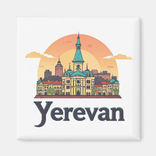 Jerewan Armenien Stadt Reise Geschenk Erinnerung � Magnet