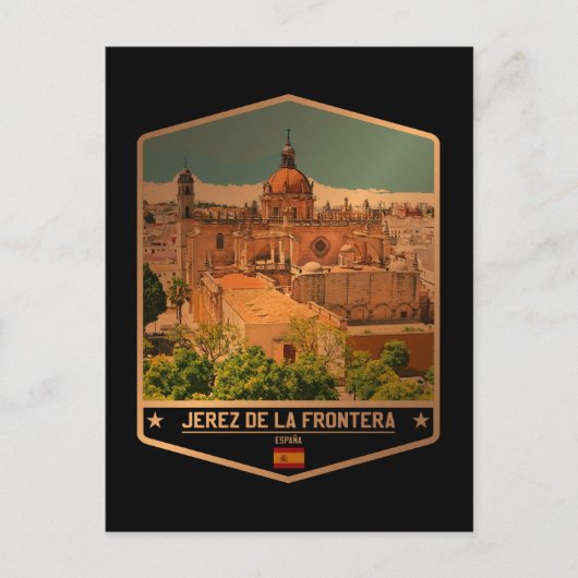 Jerez de la Frontera Postkarte (Vorderseite)