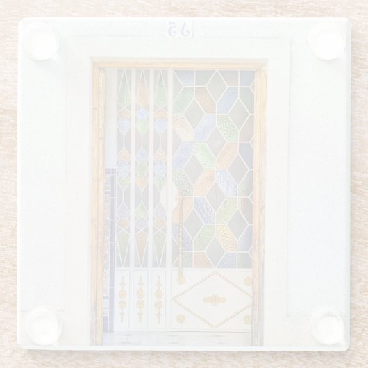 Jerez Door Glasuntersetzer (Rückseite)