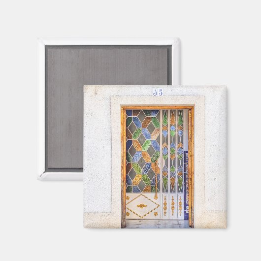 Jerez Door Magnet (Vorderseite/Rückseite)