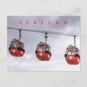 Jericho Kabelbahn-Ansicht Postkarte (Vorderseite)
