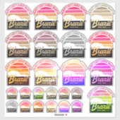 Jericoacoara Beach Brasilien Aufkleber (Blatt)