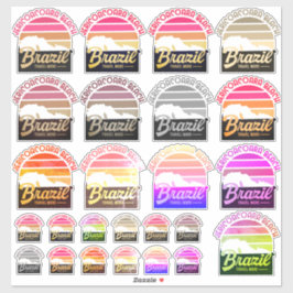 Jericoacoara Beach Brasilien Aufkleber