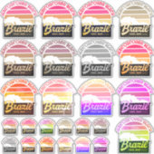 Jericoacoara Beach Brasilien Aufkleber (Vorderseite)