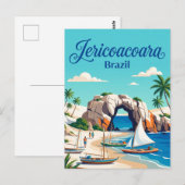 Jericoacoara Brasilien Postkarte (Vorne/Hinten)
