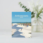 Jericoacoara Brasilien Postkarte (Stehend Vorderseite)