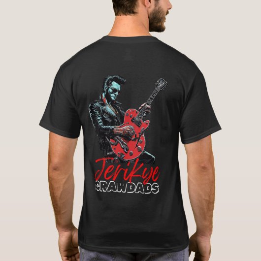 Jerikye und der Crawdads Tanz T-Shirt (Rückseite)