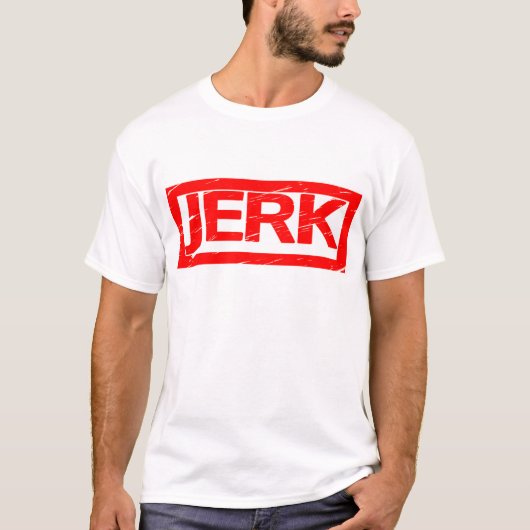 Jerk Briefmarke T-Shirt (Vorderseite)