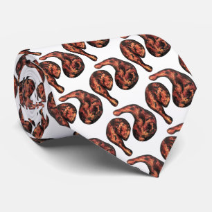 Jerk Chicken Caribbean West Indian Jamaikanisches  Krawatte