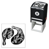 Jerk Chicken Caribbean West Indian Jamaikanisches  Permastempel (Beispiel)