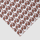 Jerk Chicken Caribbean West Indian Jamaikanisches  Seidenpapier (Ausschnitt)