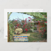 Jerk Chicken Stand in Negril, Jamaika 2011 Postkarte (Vorne/Hinten)