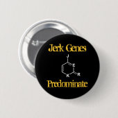 Jerk Genes Predominate Button (Vorne & Hinten)