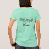 JERKALERT LADIES SHIRT Mead (Rückseite)