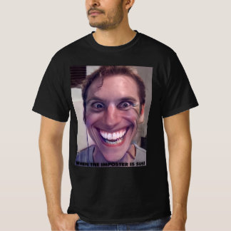 Jerma Sus Wenn das Poster ist sus! Amogus Meme T-Shirt