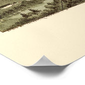 Jermyn, PA Panoramic Map - 1889 Poster (Ecke)