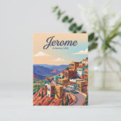 Jerome Arizona Postkarte (Stehend Vorderseite)