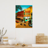 "Jerome AZ" Connor Hotel" Jerome Connor Hotel Poster (Küche)