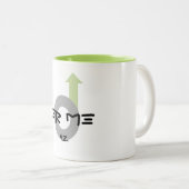 Jerome, AZ Kaffee-Tasse Zweifarbige Tasse (VorderseiteRechts)