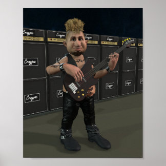 Jerome "Boom" Bloom von den Pnksters Poster